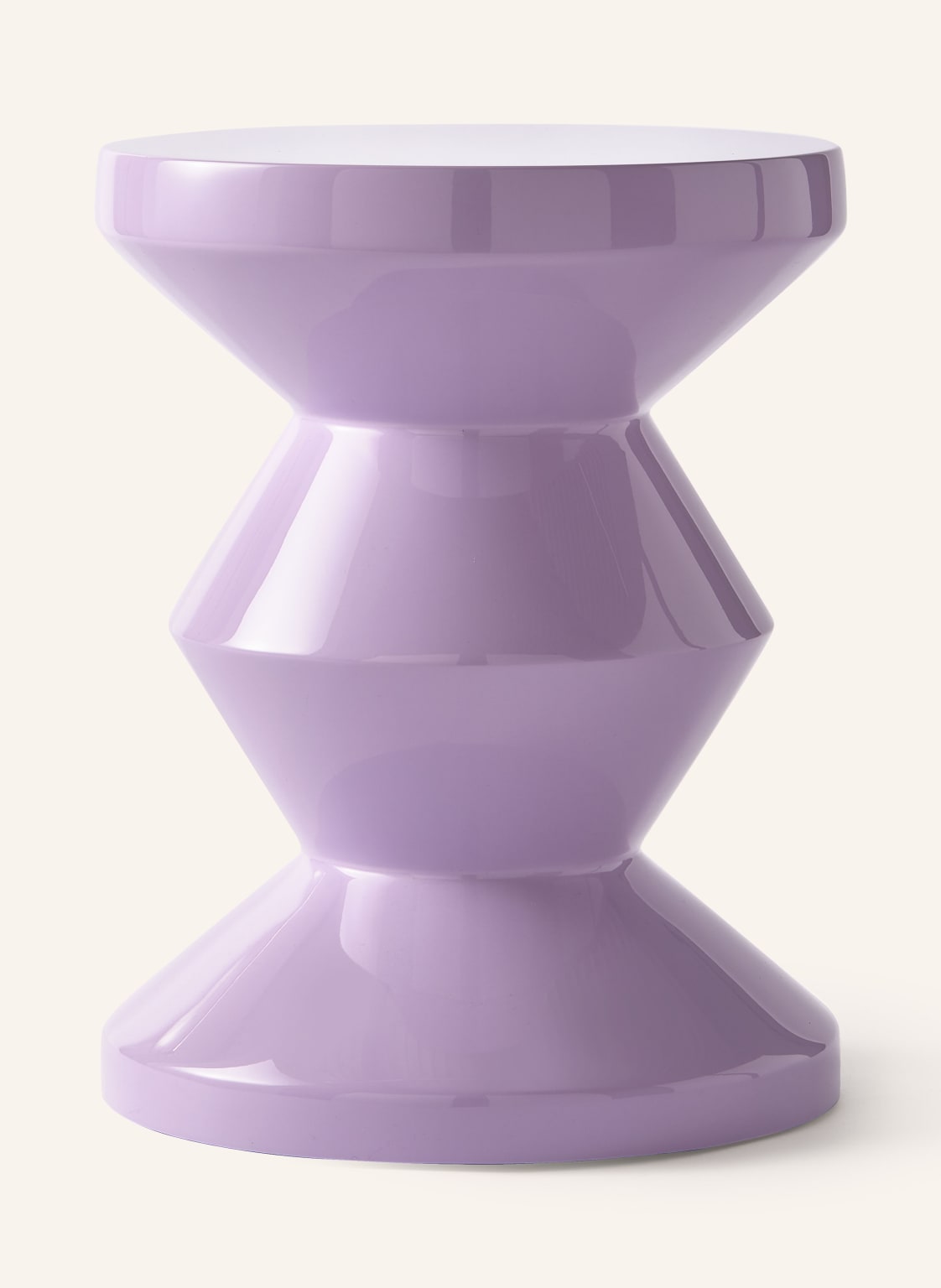 Polspotten Hocker Zig Zag lila Polspotten Hocker Zig Zag lila von POLSPOTTEN