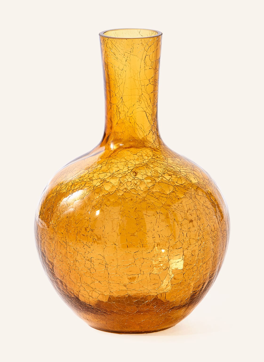 Polspotten Vase Ball Body S gelb von POLSPOTTEN