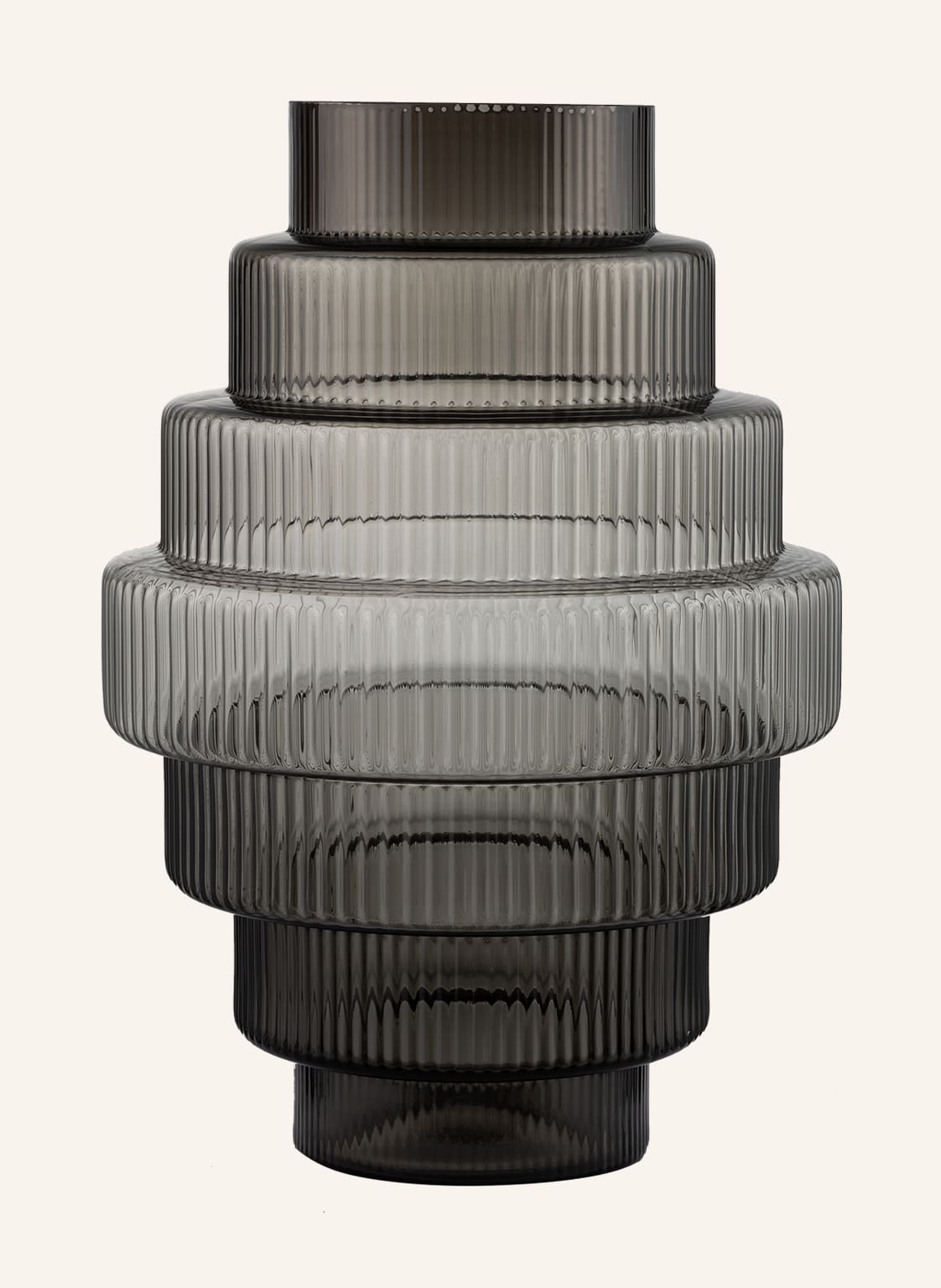 Polspotten Vase Steps Large grau Polspotten Vase Steps Large grau von POLSPOTTEN