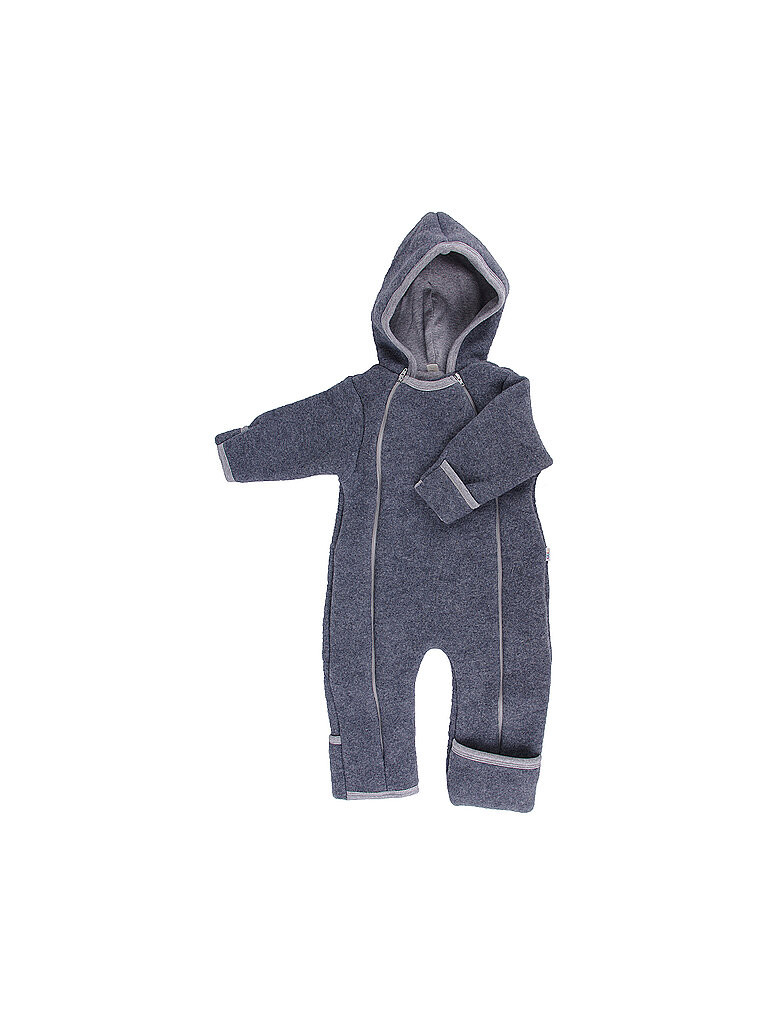 POPOLINI Baby Wollfleece Overall grau | 74-80 POPOLINI Baby Wollfleece Overall grau | 74-80 von POPOLINI