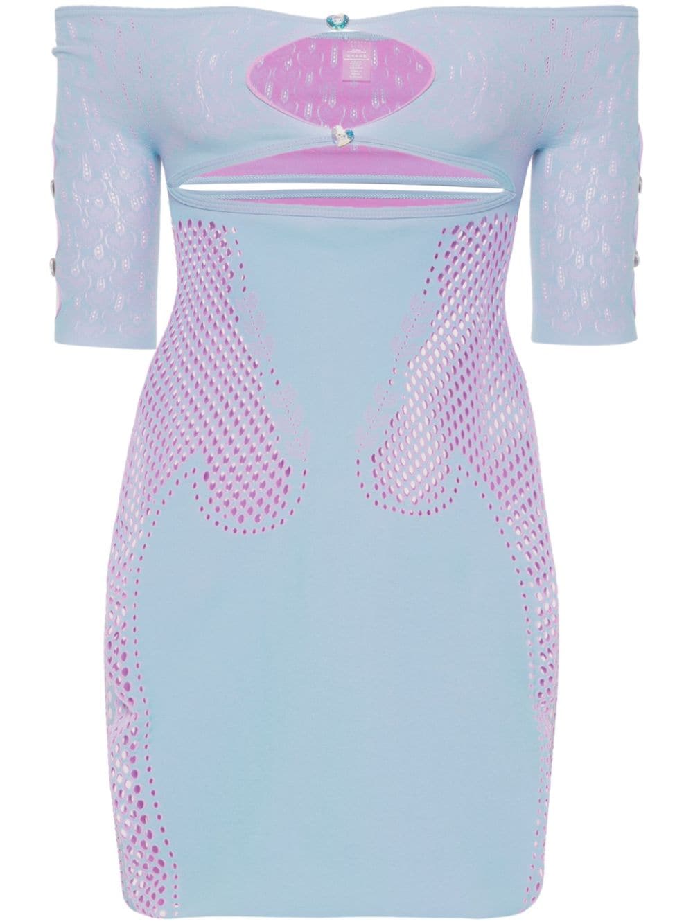 POSTER GIRL Archer mini dress - Blue von POSTER GIRL