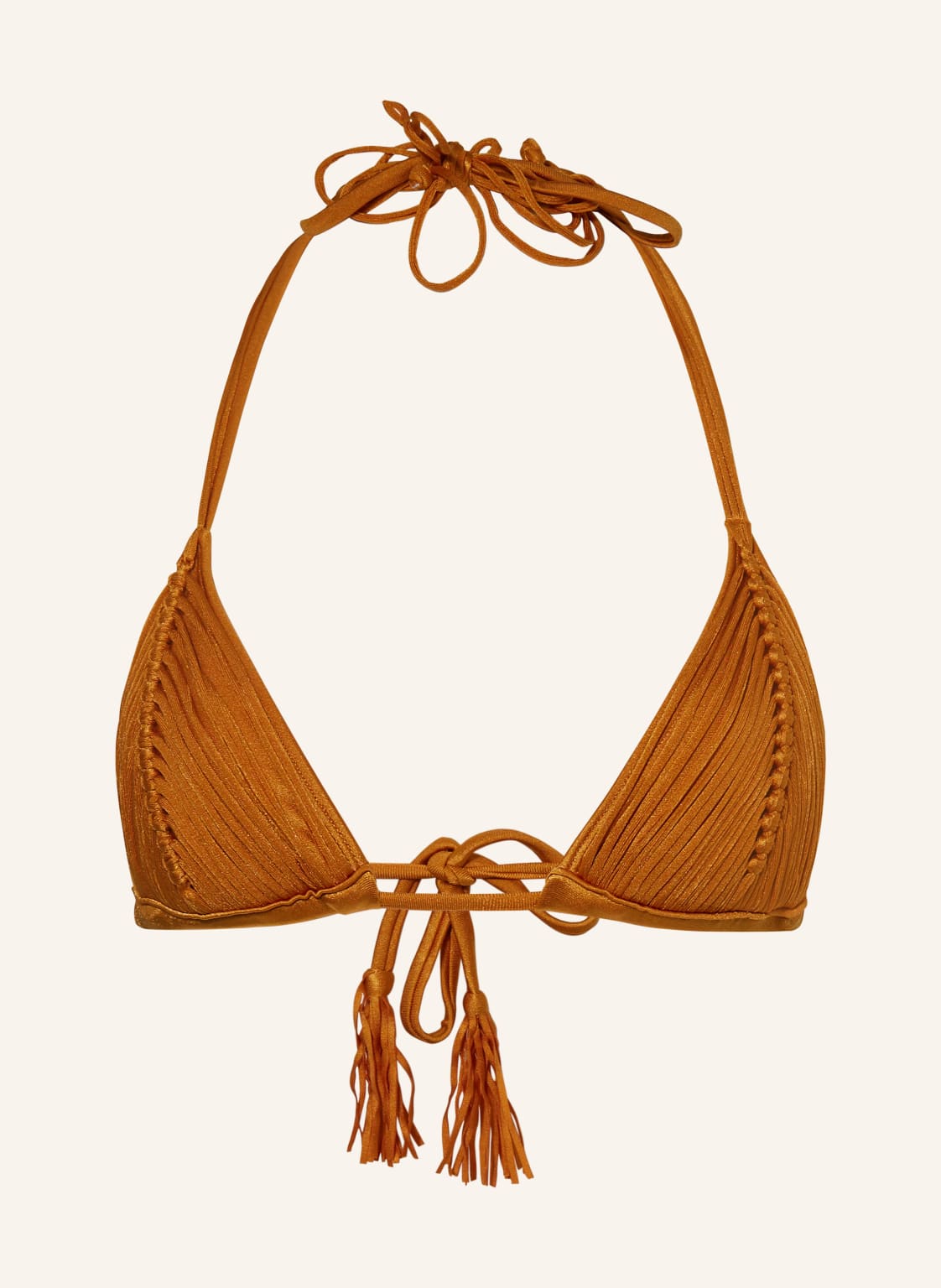 Pq Triangel-Bikini-Top Sand Dune Isla gold von PQ