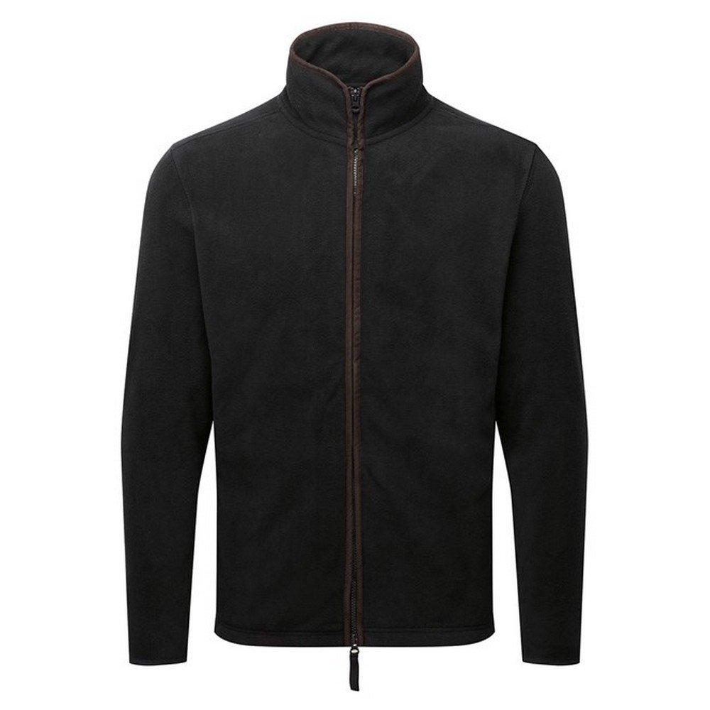 Artisan Fleecejacke Herren Schwarz L von PREMIER