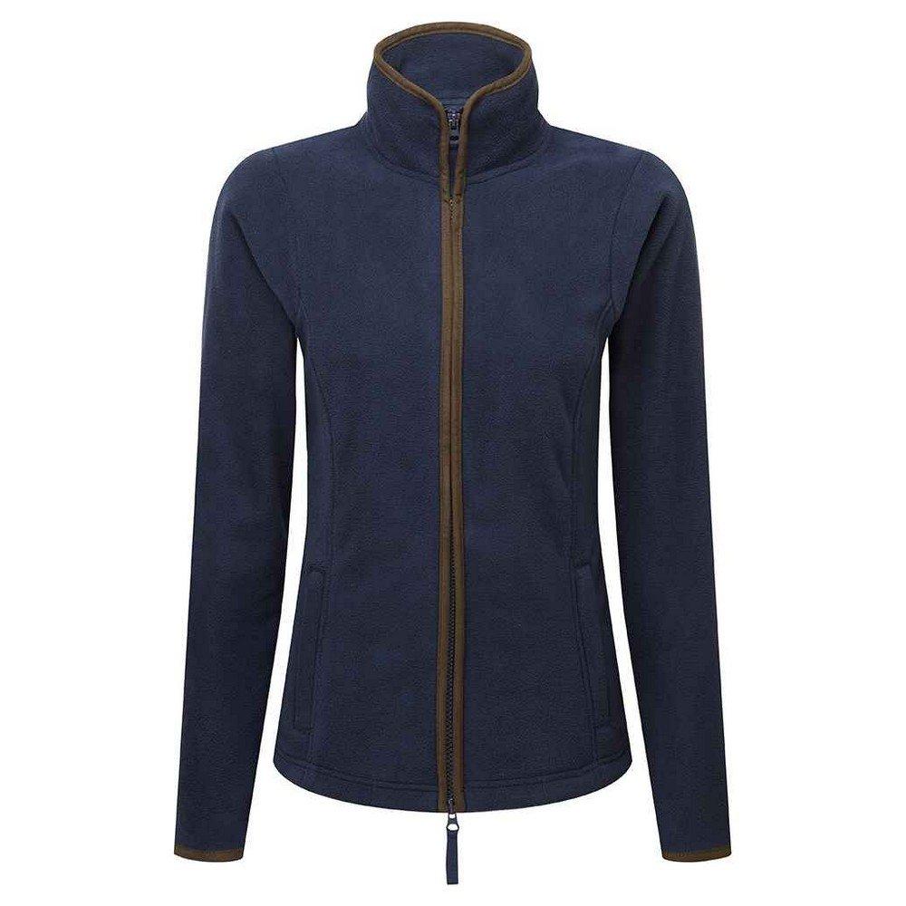 Artisan Fleecejacke Kontrastbesatz Damen Marine 3XL von PREMIER