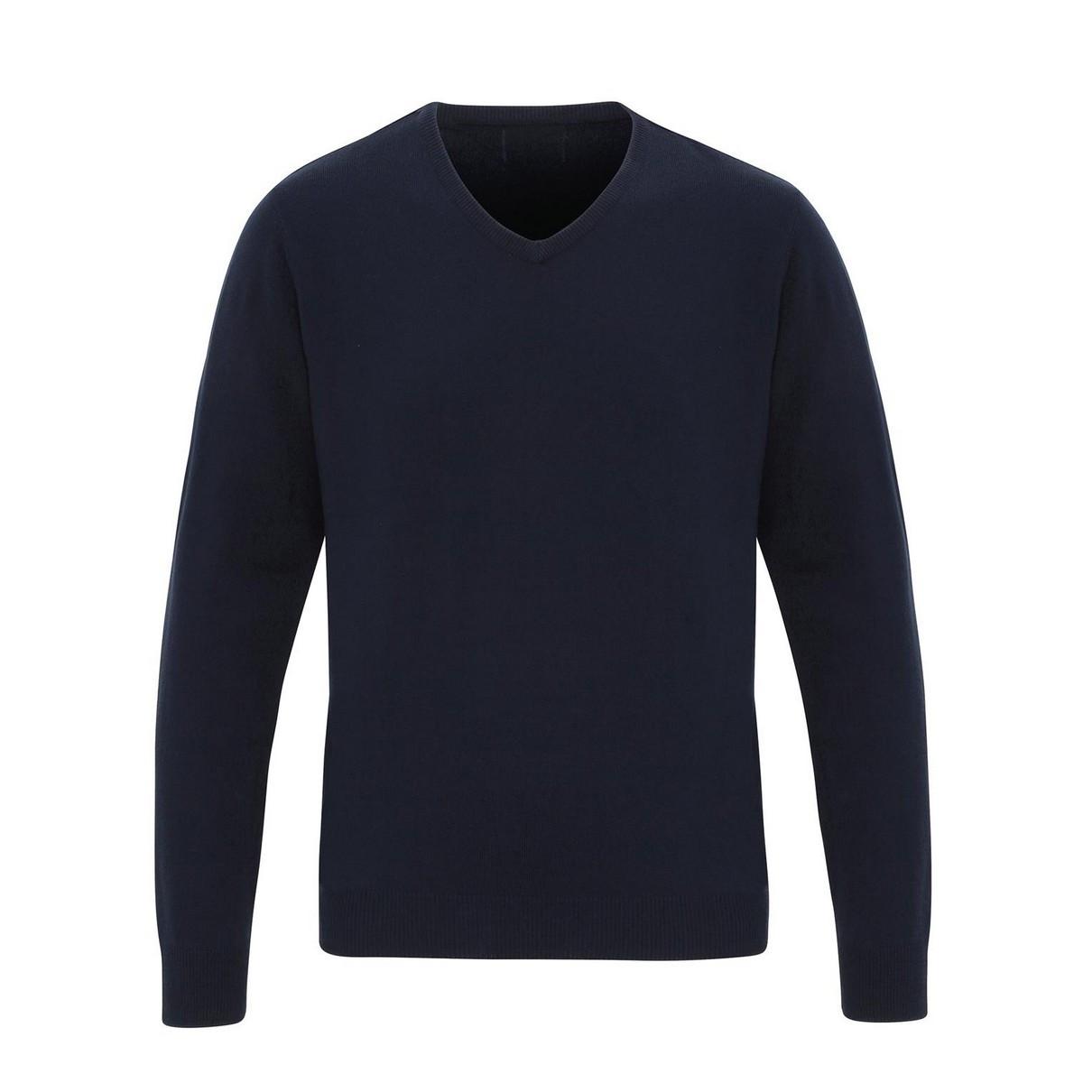 Essential Sweatshirt Vausschnitt Herren Marine M von PREMIER