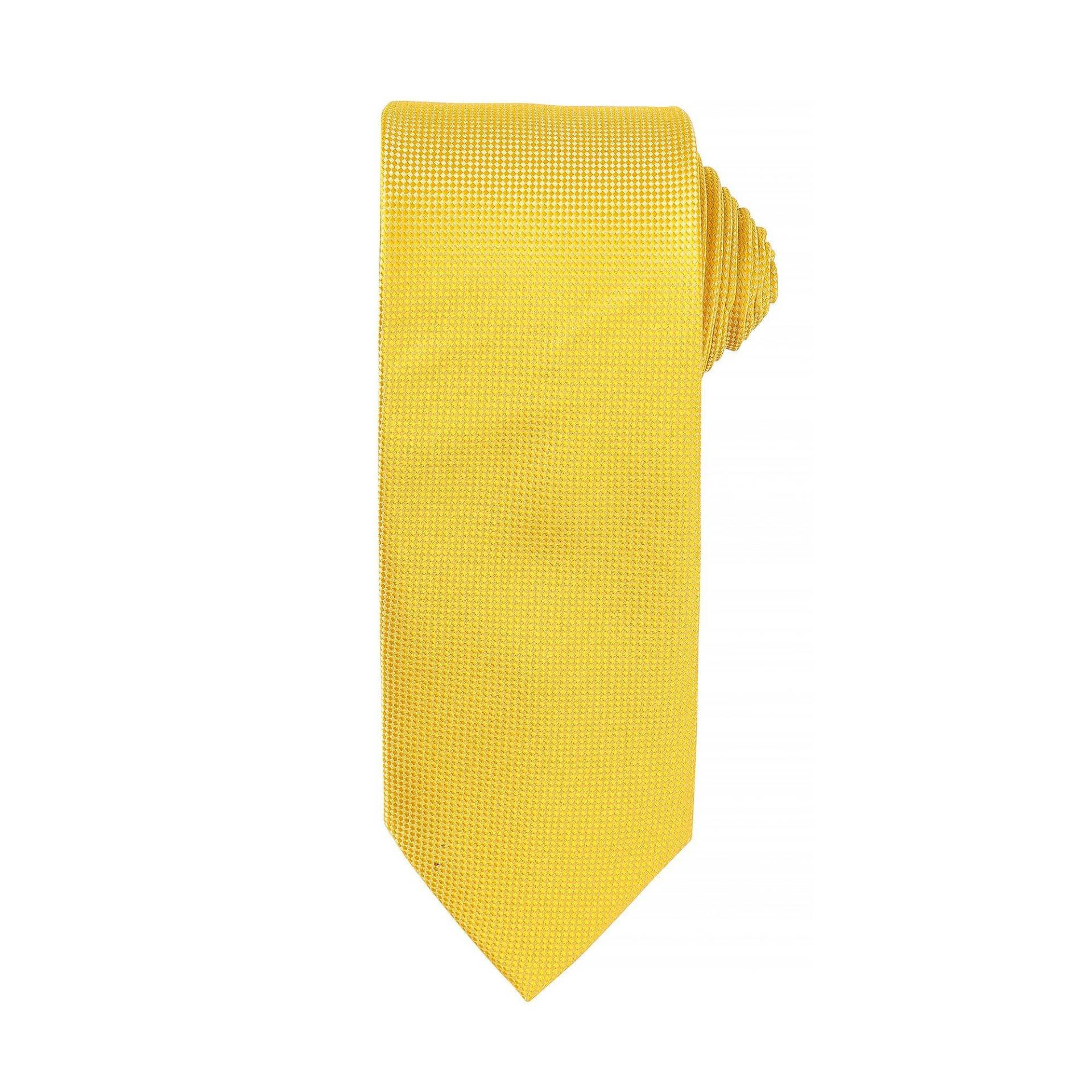 Krawatte Mit Dezentem Waffelmuster (2 Stückpackung) Herren Chrom ONE SIZE von PREMIER
