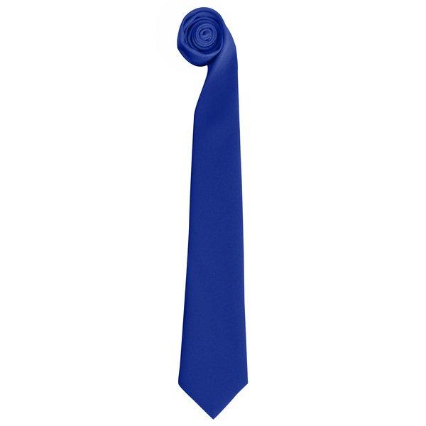 Krawatte, Unifarben Herren Königsblau ONE SIZE von PREMIER