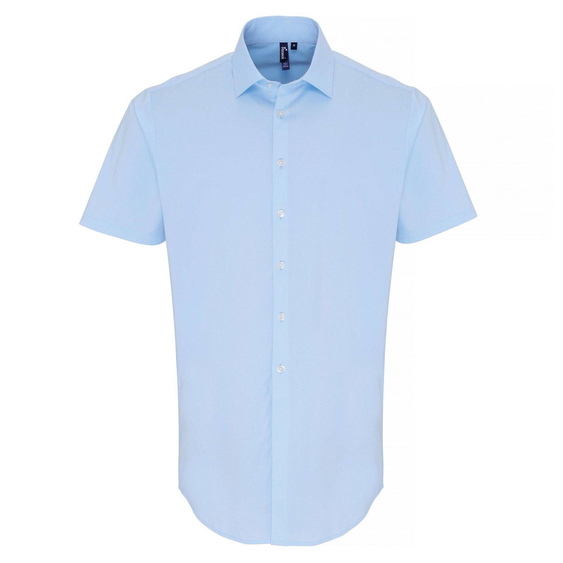 Hemd Herren Blau S von PREMIER