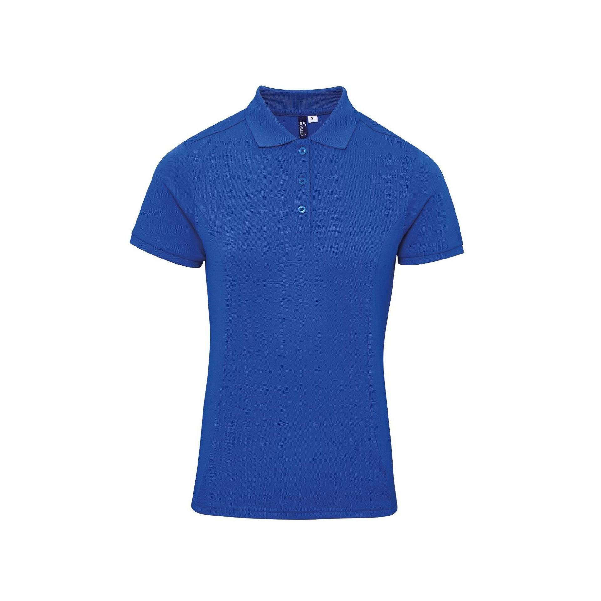 Poloshirt Coolchecker Mit Coolplus Damen Königsblau XL von PREMIER