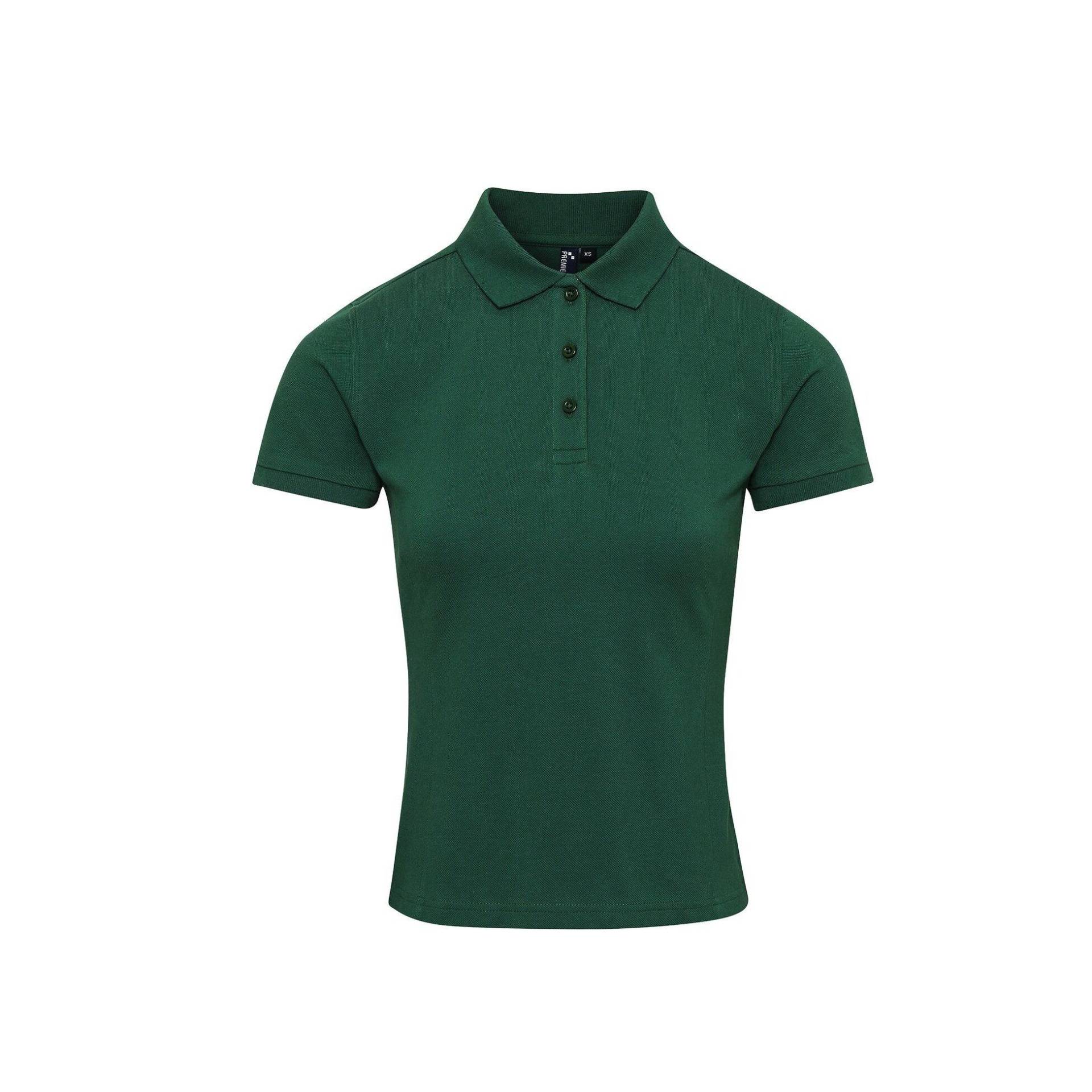 Poloshirt Coolchecker Mit Coolplus Damen Dunkelgrün XXL von PREMIER