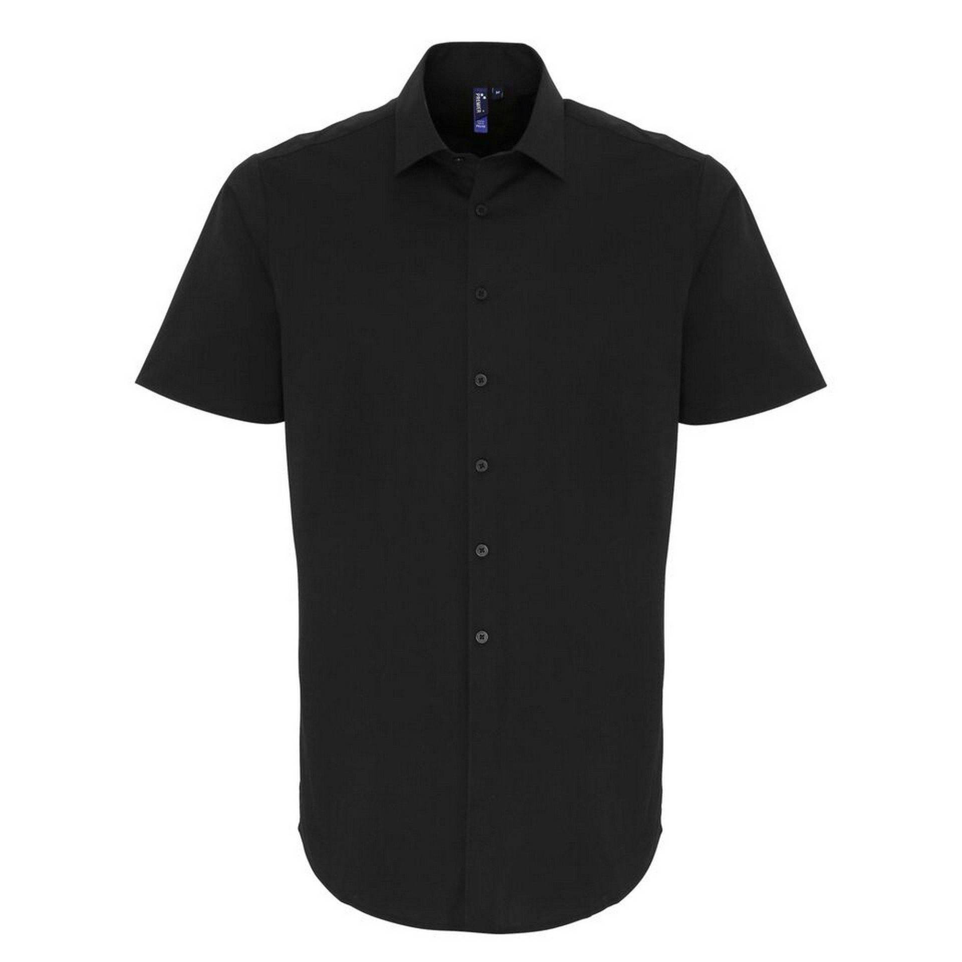 Hemd Herren Schwarz XS von PREMIER