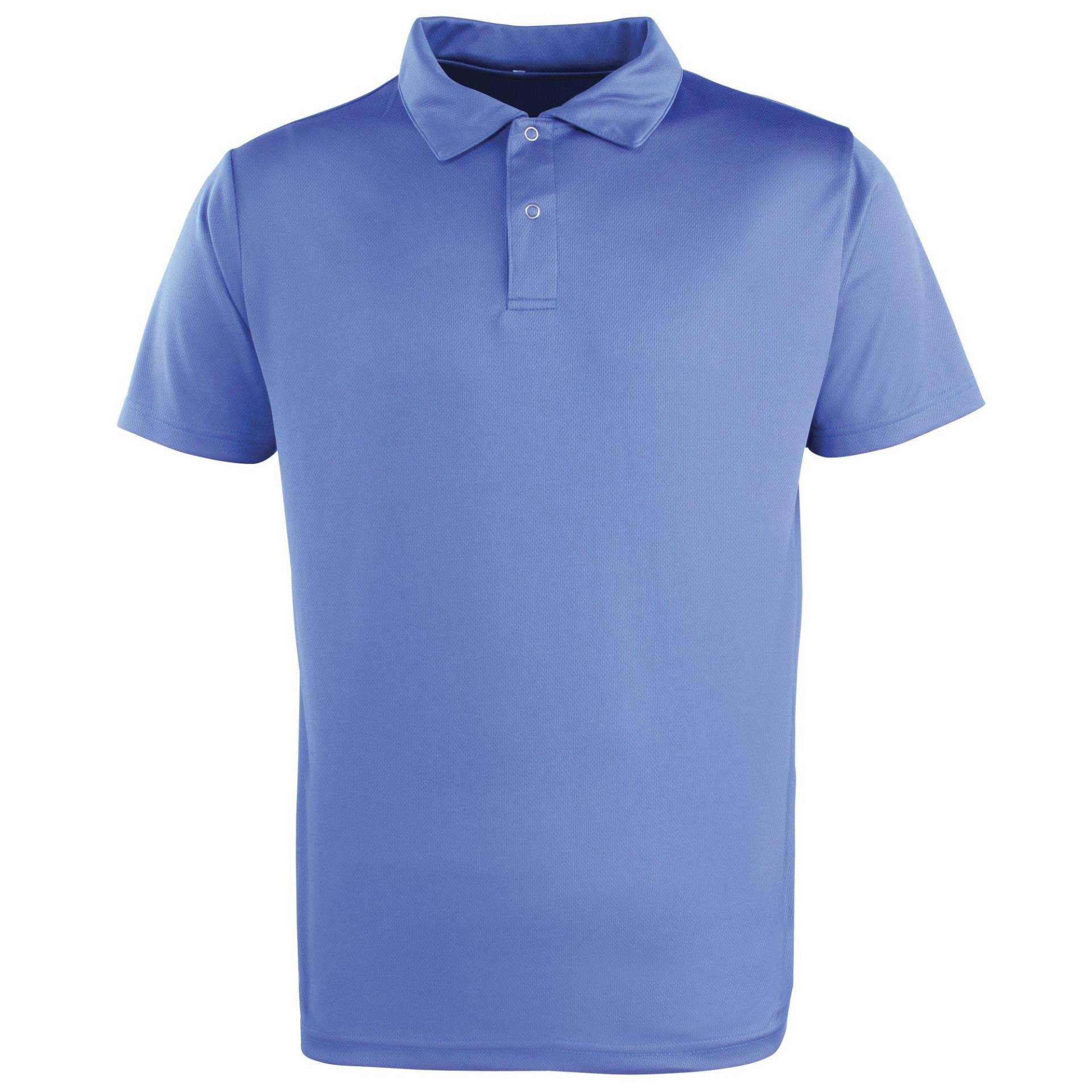 Poloshirt Coolchecker Damen Königsblau XL von PREMIER