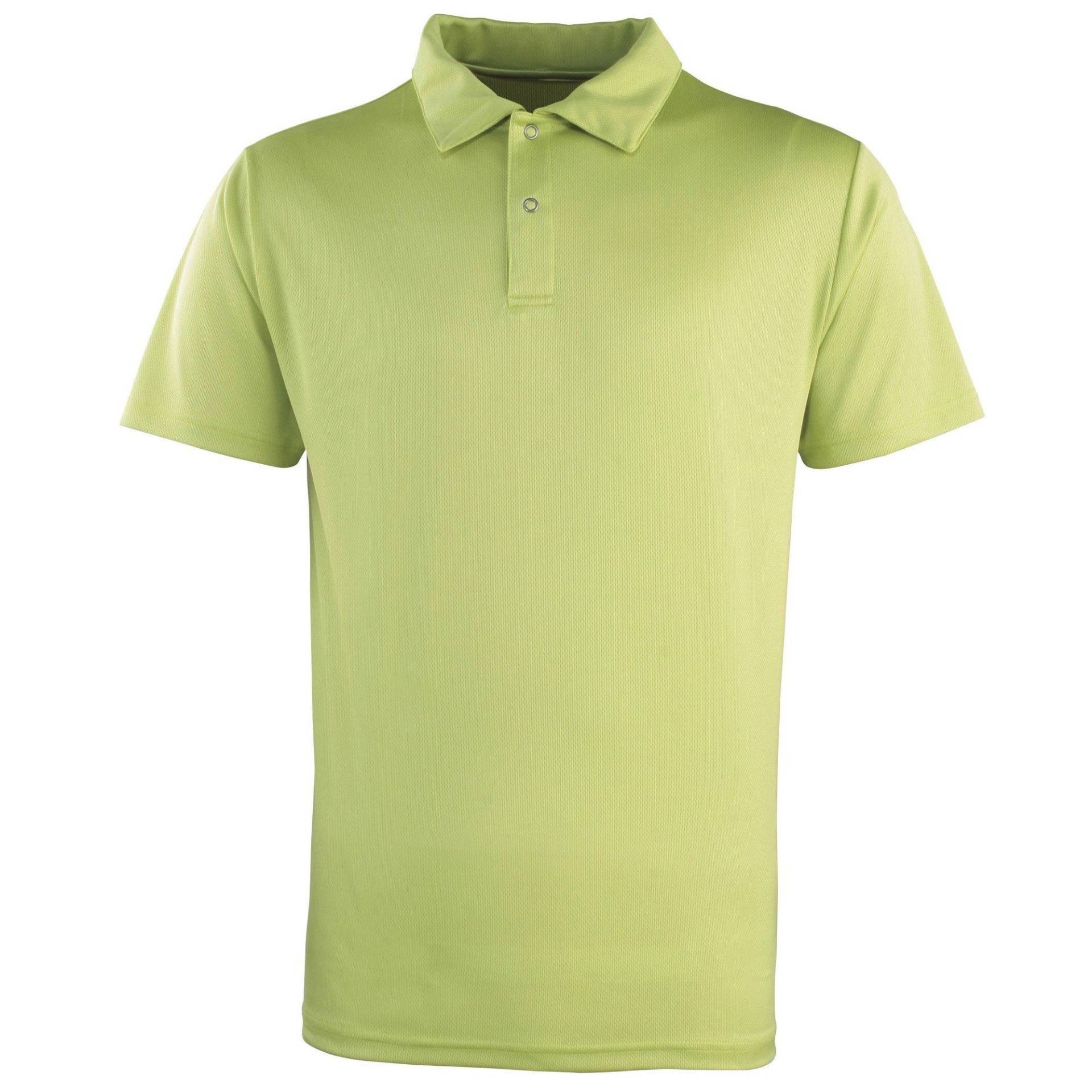 Poloshirt Coolchecker Damen Limone S von PREMIER