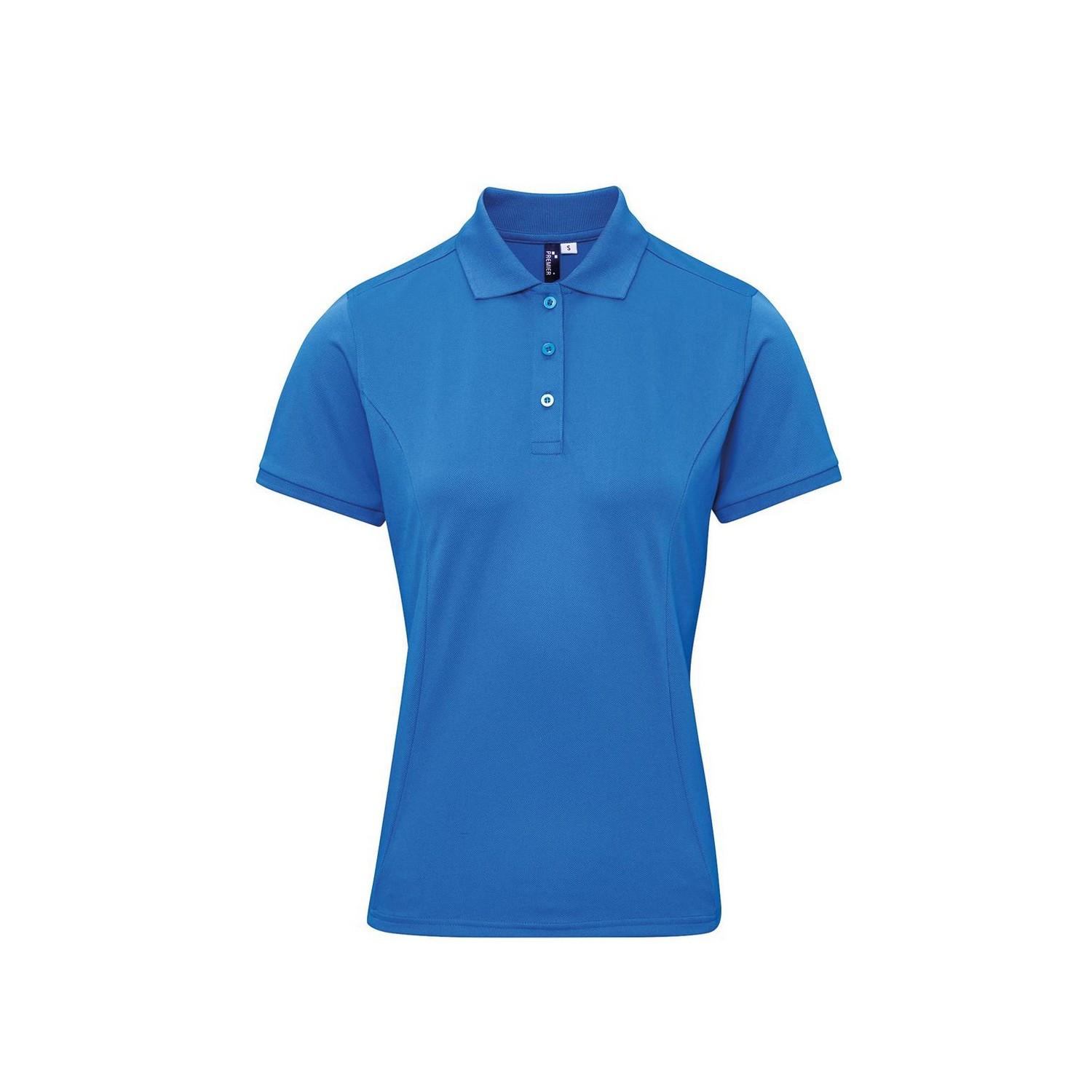 Poloshirt Damen Blau L von PREMIER