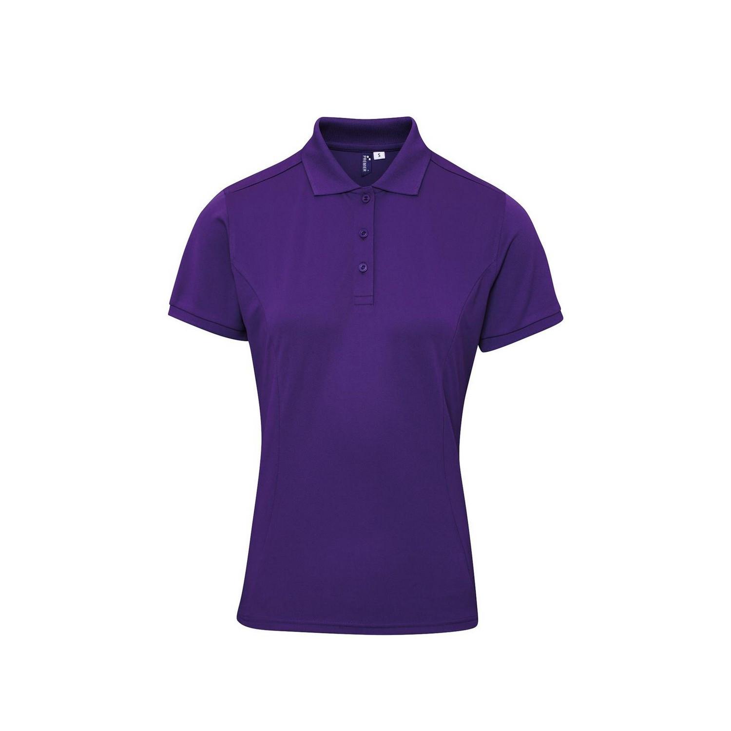 Poloshirt Damen Lila M von PREMIER