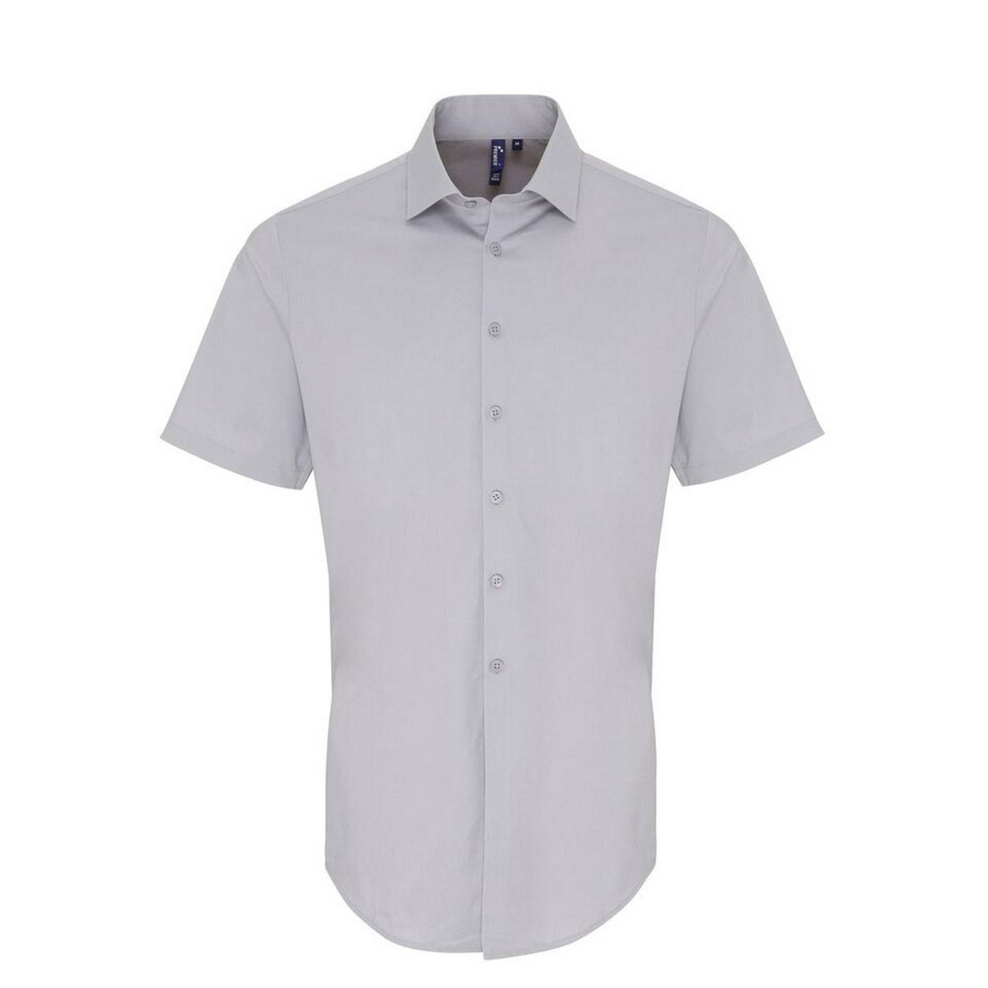 PREMIER - Hemd, für Herren, Silber, Größe 3XL von PREMIER