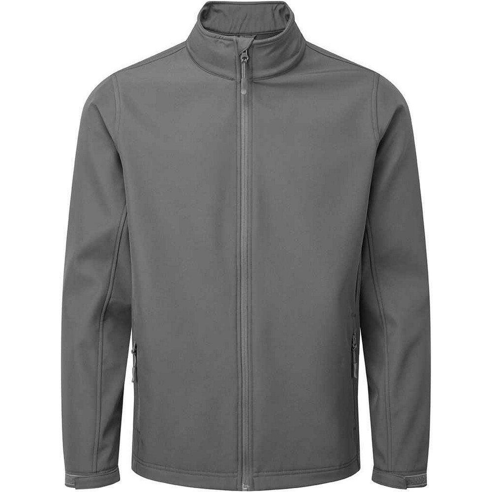 Softshelljacke Windbeständig Herren Grau 3XL von PREMIER