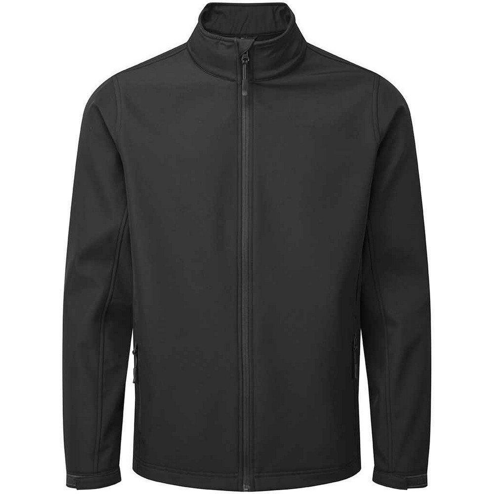 Softshelljacke Windbeständig Herren Schwarz 3XL von PREMIER