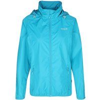 PRO-X ELEMENTS Damen Regenjacke Packable türkis | 40 von PRO-X Elements