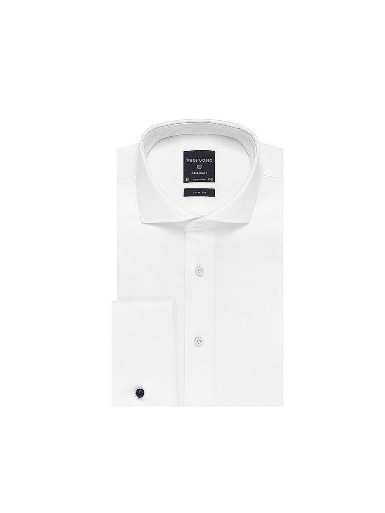 PROFUOMO Business Hemd weiss | 38 von PROFUOMO