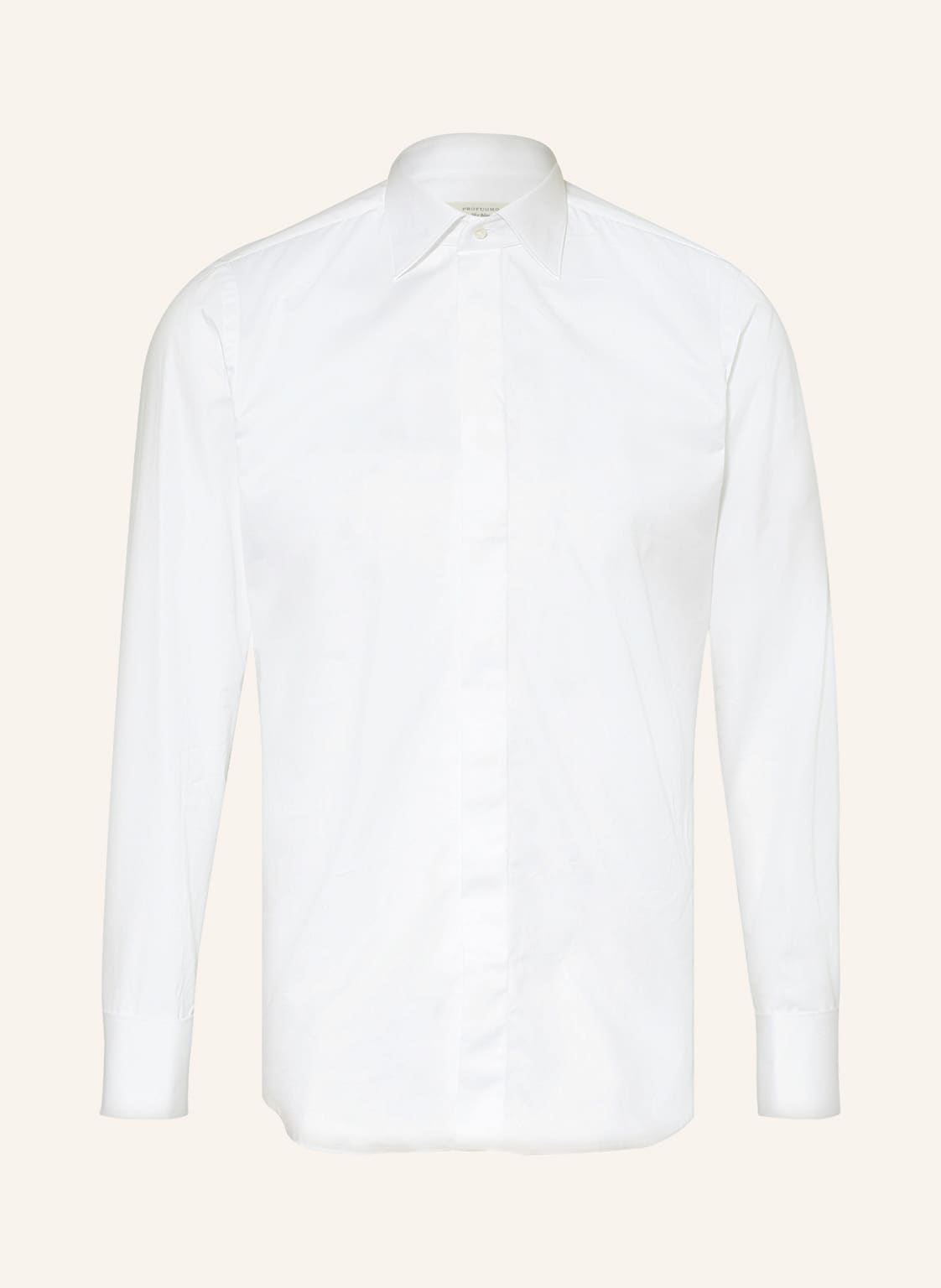 Profuomo Hemd Slim Fit weiss von PROFUOMO