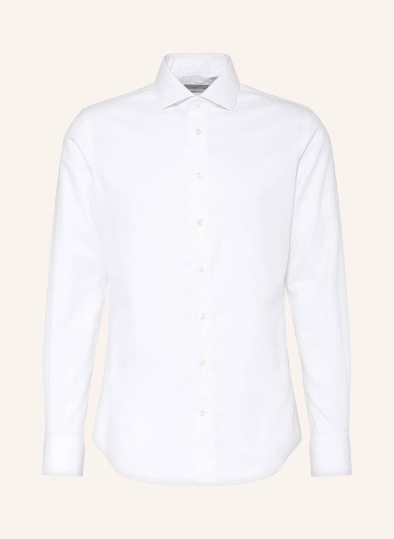 Profuomo Hemd Slim Fit weiss von PROFUOMO