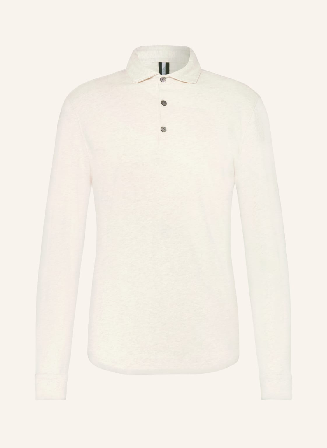 Profuomo Jersey-Poloshirt weiss von PROFUOMO