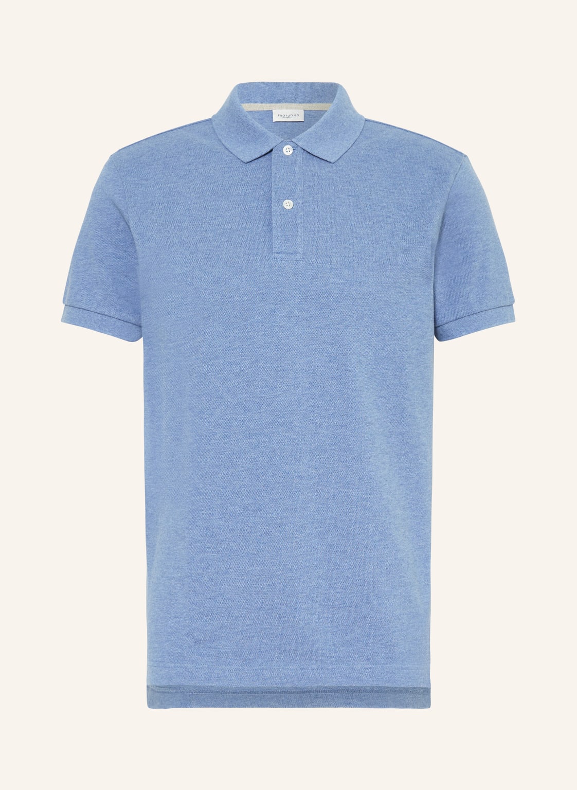 Profuomo Piqué-Poloshirt blau von PROFUOMO