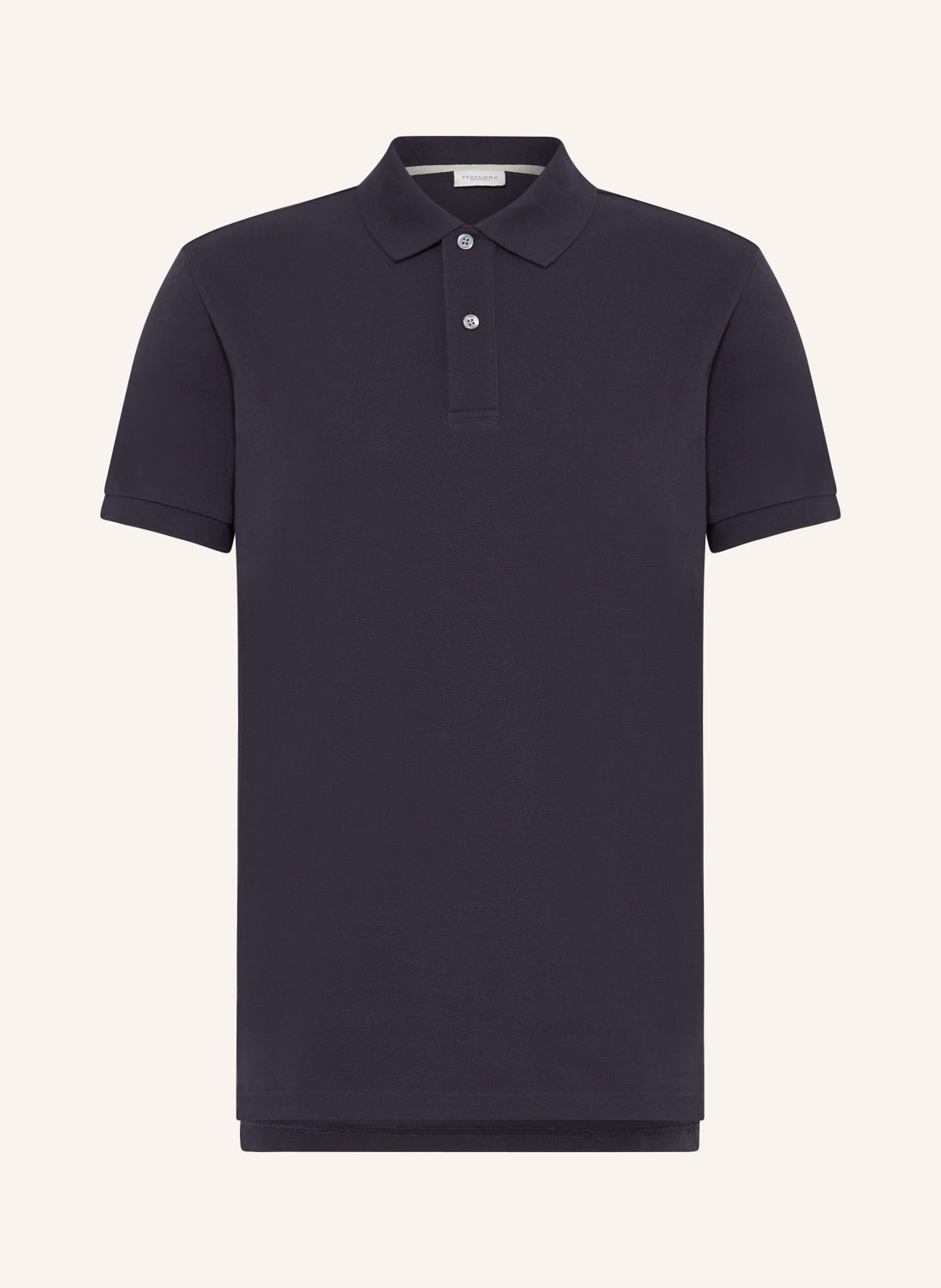 Profuomo Piqué-Poloshirt blau von PROFUOMO