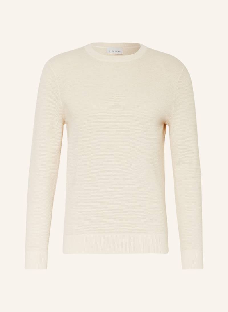 Profuomo Pullover weiss von PROFUOMO