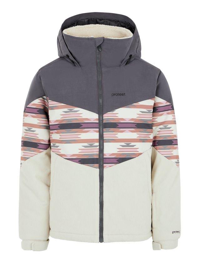 Mädchen Skijacke Prtswan Kitoffwhite Mädchen Multicolor 140 von PROTEST