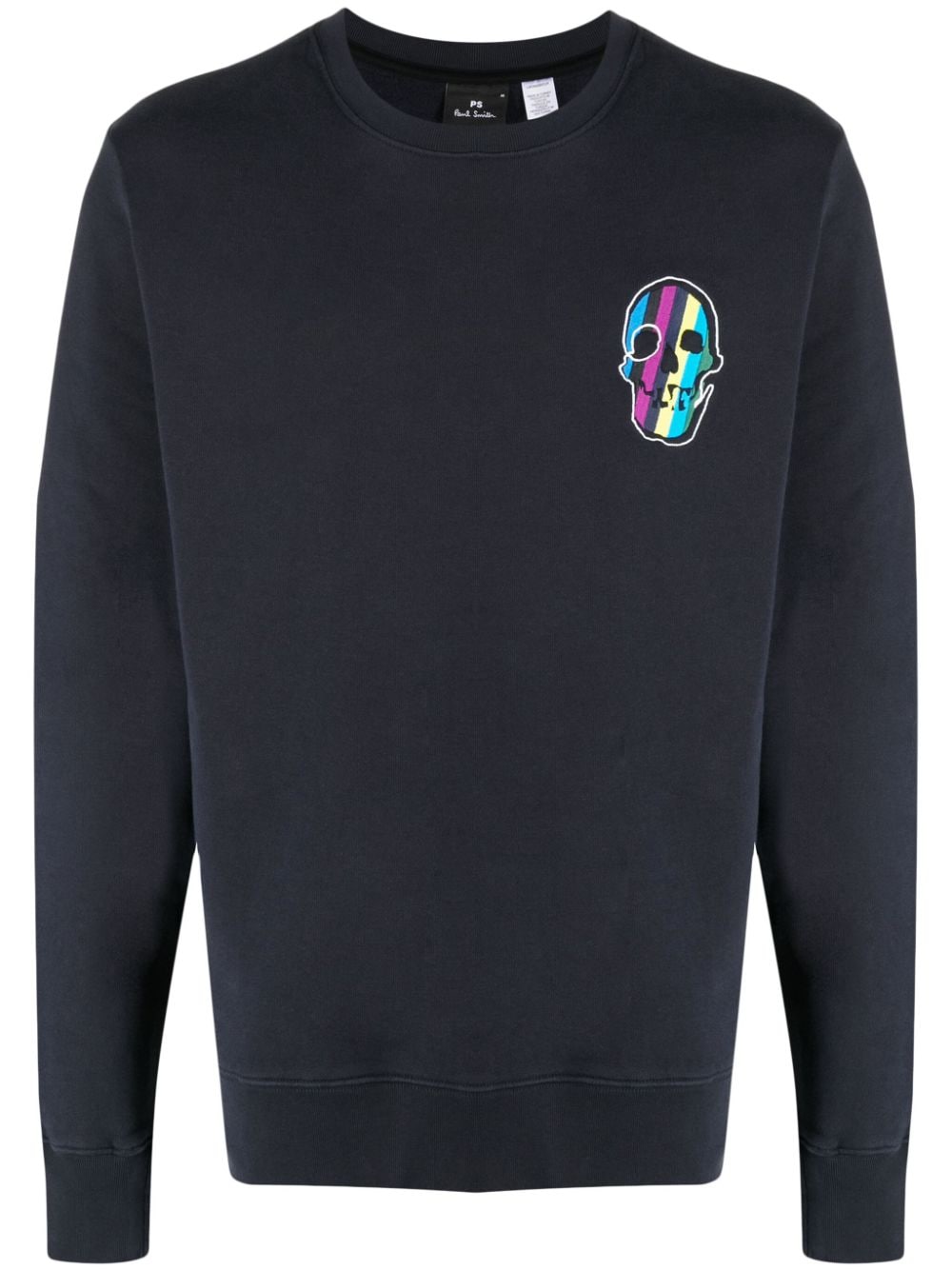 PS Paul Smith Colourful Skull organic-cotton sweatshirt - Grey von PS Paul Smith