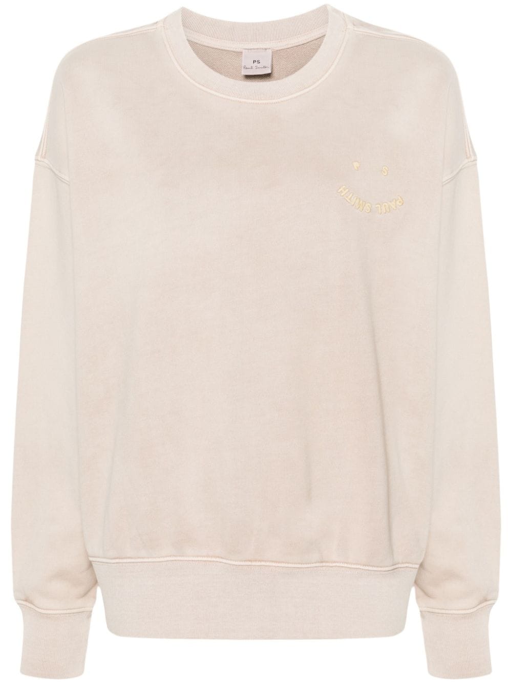 PS Paul Smith PS Happy organic cotton sweatshirt - Neutrals von PS Paul Smith