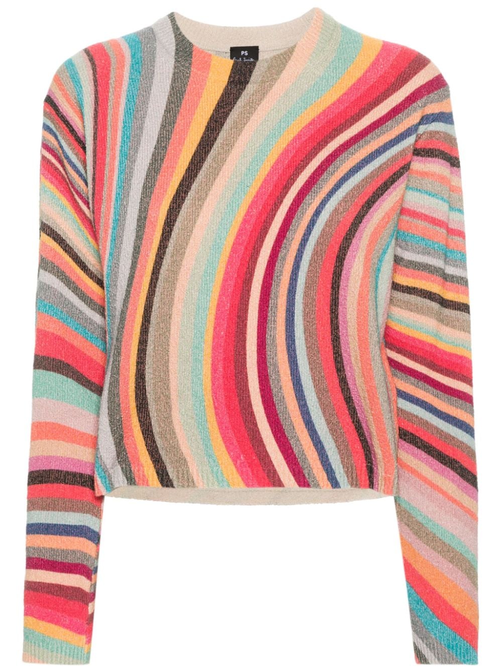PS Paul Smith Swirl-pattern jumper - Pink von PS Paul Smith