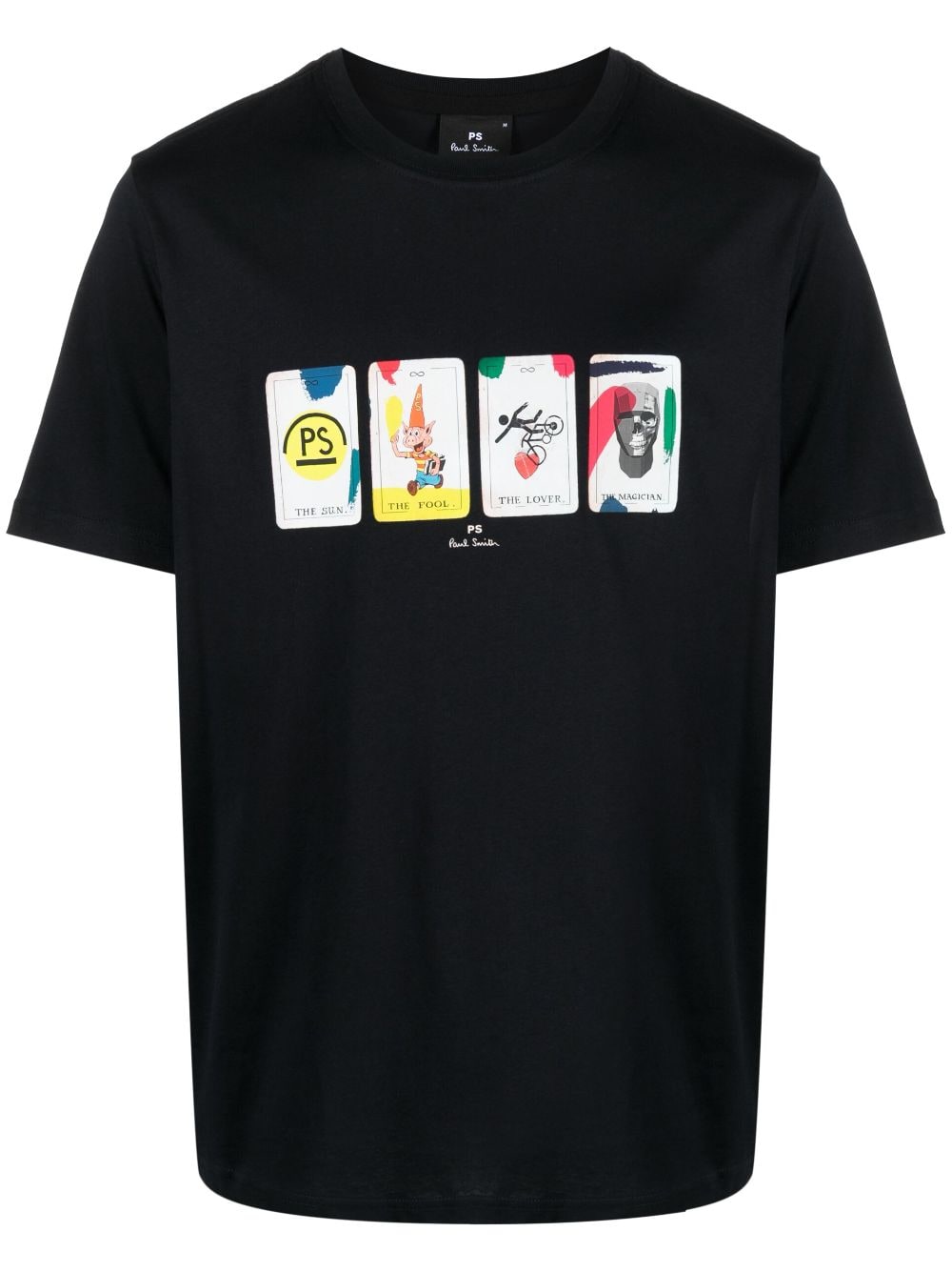 PS Paul Smith Tarot-cards cotton T-shirt - Blue von PS Paul Smith