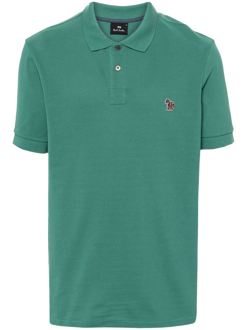 PS Paul Smith Zebra-motif polo shirt - Green von PS Paul Smith