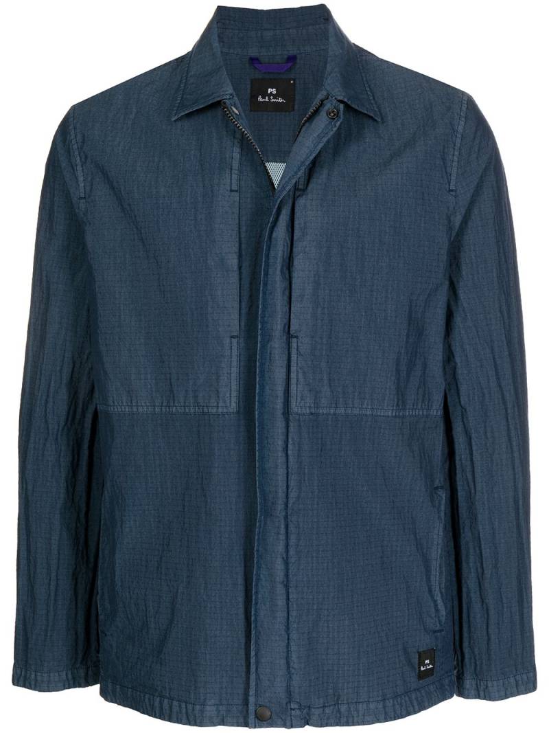 PS Paul Smith chest-pocket long-sleeve shirt - Blue von PS Paul Smith
