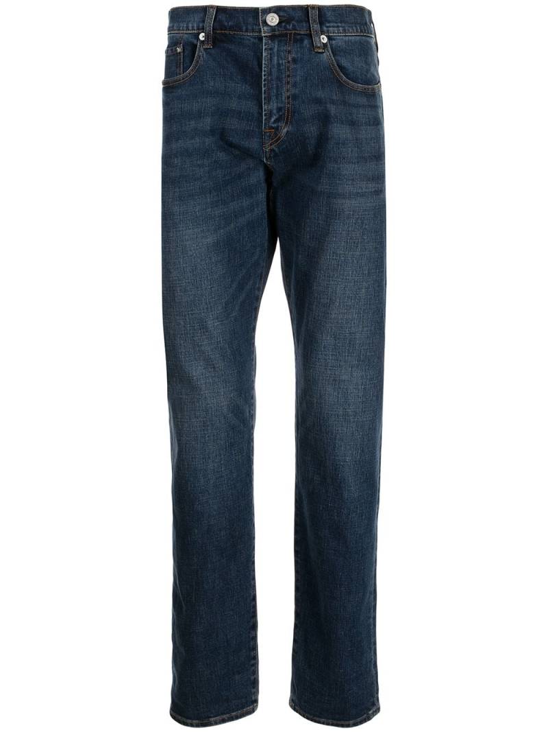 PS Paul Smith high-rise straight leg jeans - Blue von PS Paul Smith