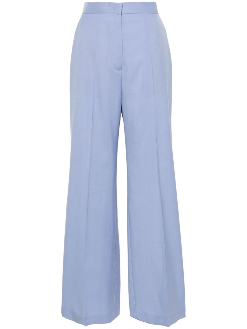 PS Paul Smith high-rise wool palazzo trousers - Purple von PS Paul Smith