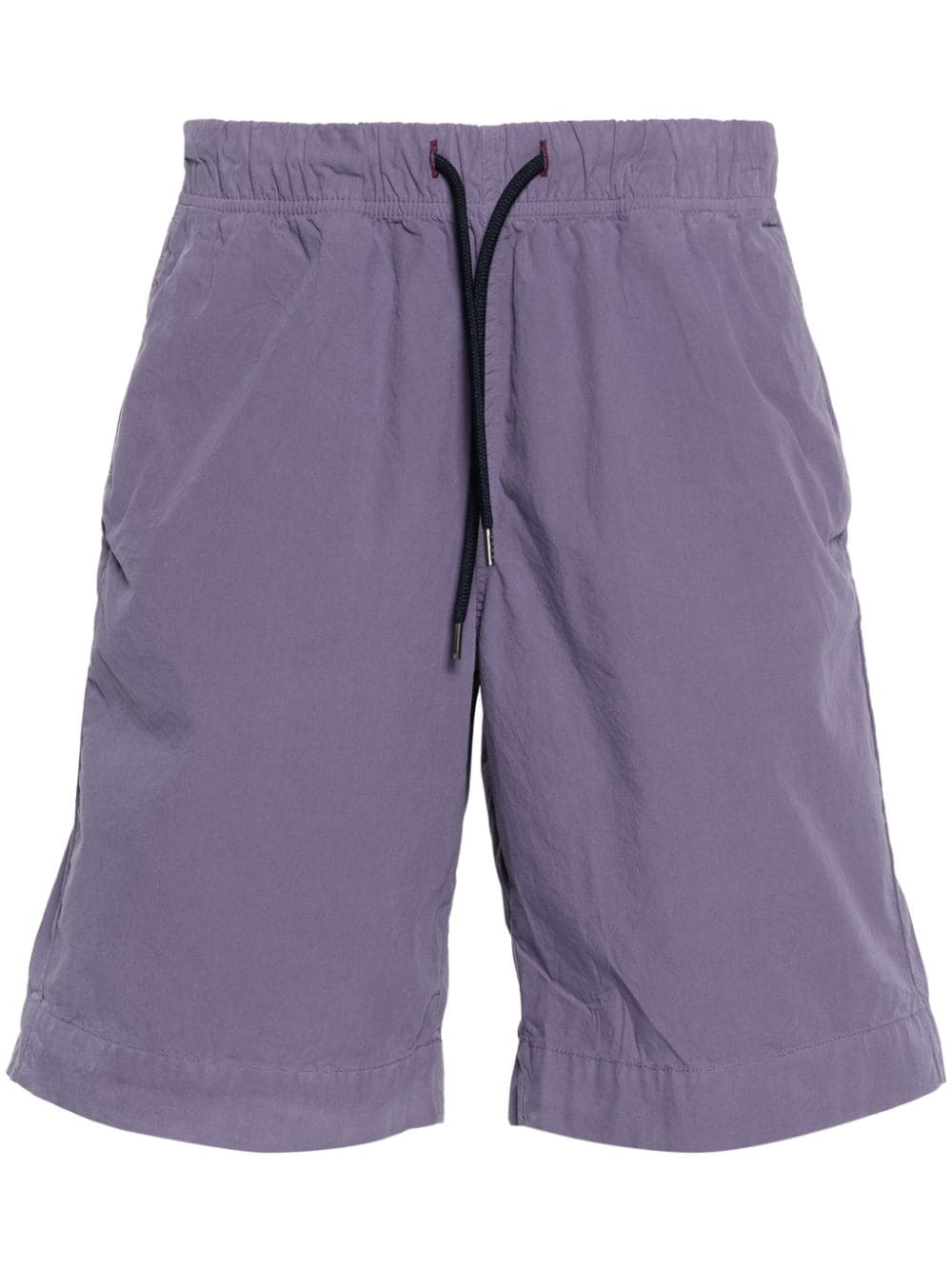 PS Paul Smith logo-appliqué organic-cotton shorts - Purple von PS Paul Smith