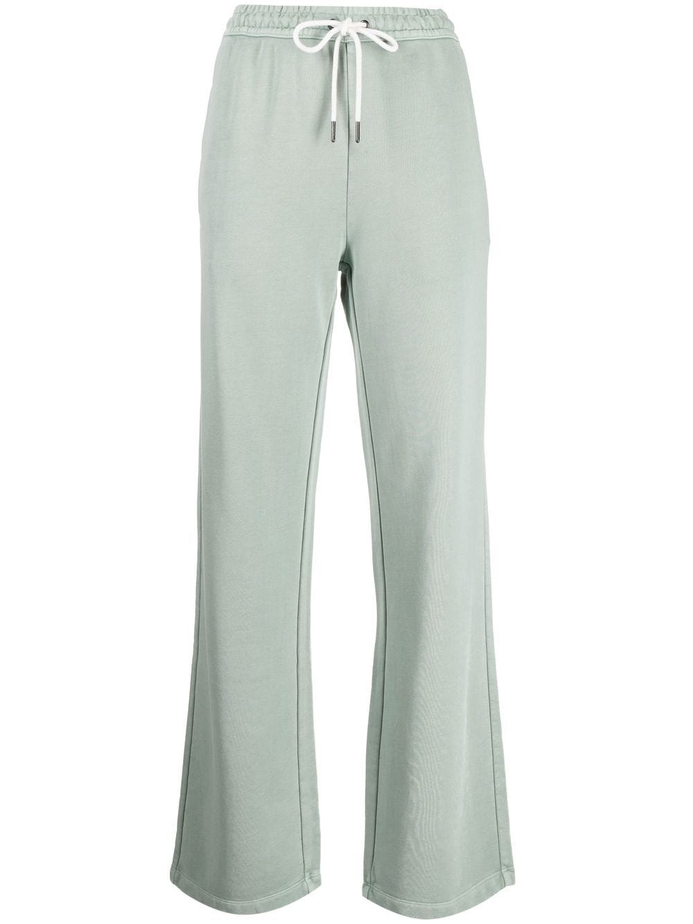 PS Paul Smith logo-embroidered straight track pants - Green von PS Paul Smith