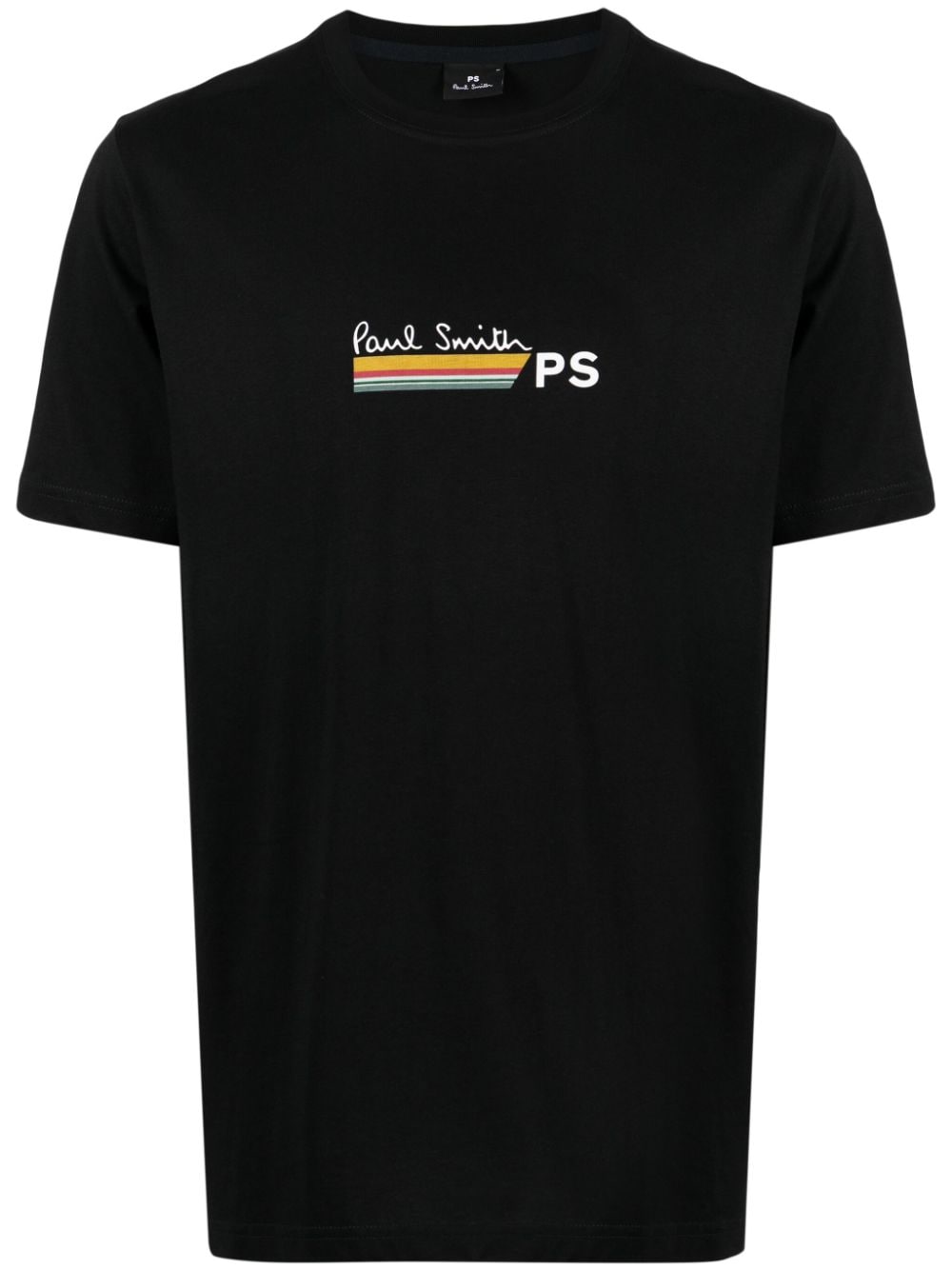 PS Paul Smith logo-print cotton T-shirt - Black von PS Paul Smith