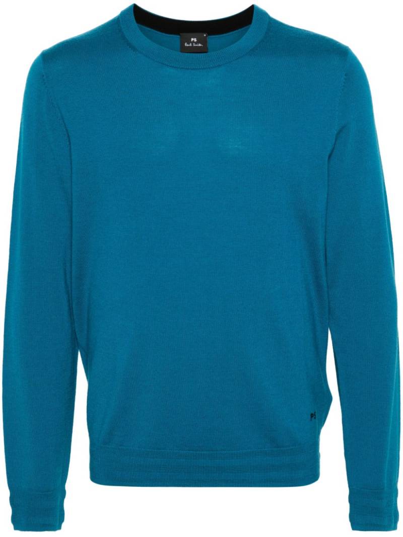 PS Paul Smith merino-wool jumper - Blue von PS Paul Smith