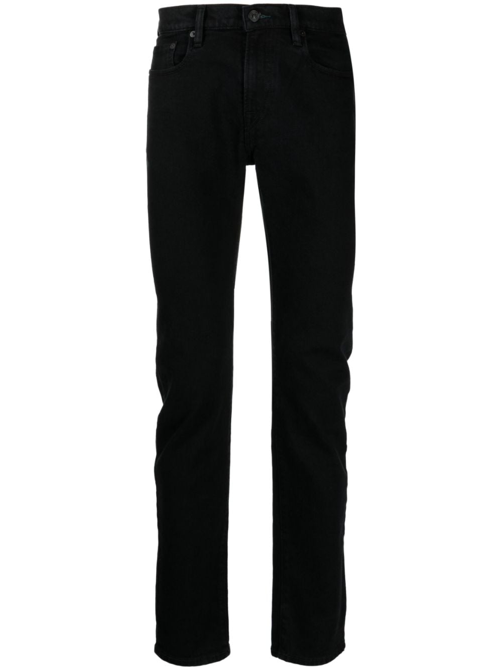 PS Paul Smith mid-rise slim-cut jeans - Black von PS Paul Smith