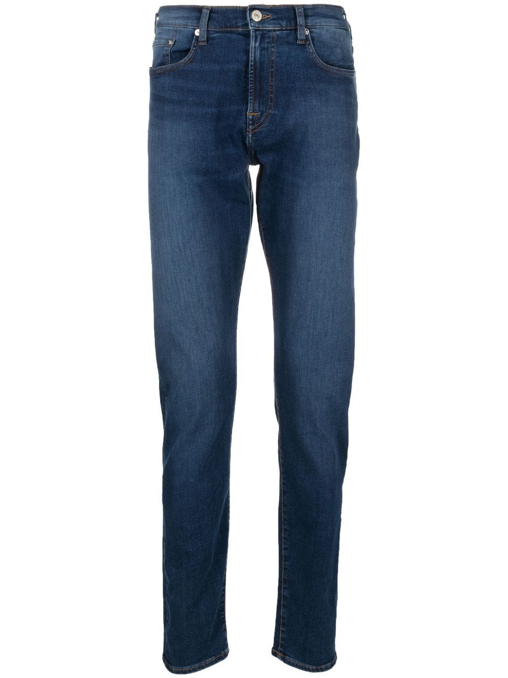 PS Paul Smith mid-rise straight-leg jeans - Blue von PS Paul Smith