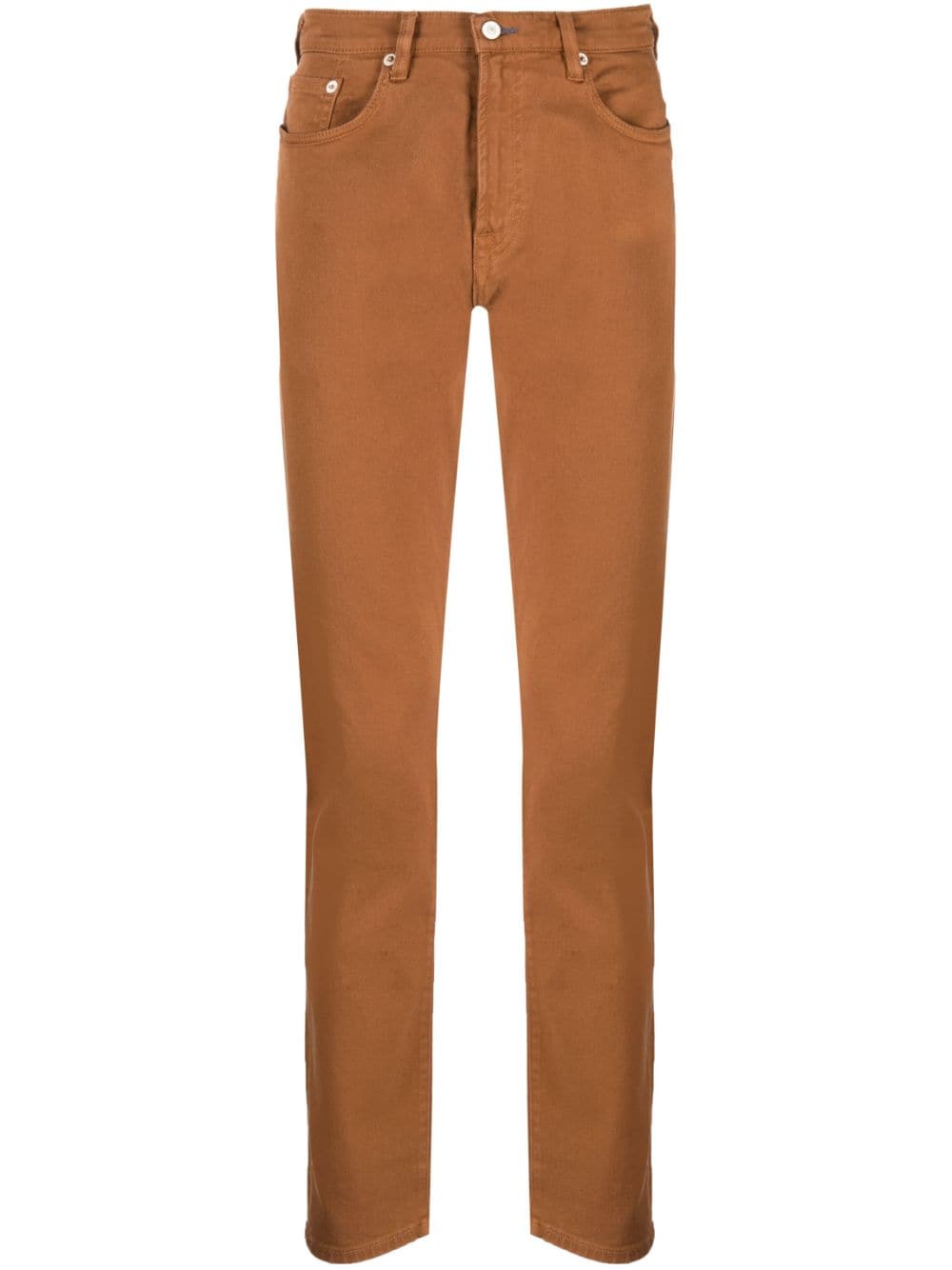 PS Paul Smith mid-rise straight-leg jeans - Brown von PS Paul Smith