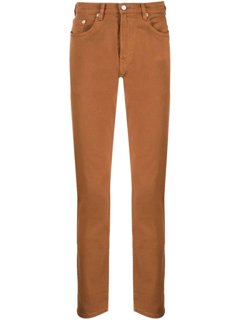 PS Paul Smith mid-rise straight-leg jeans - Brown von PS Paul Smith