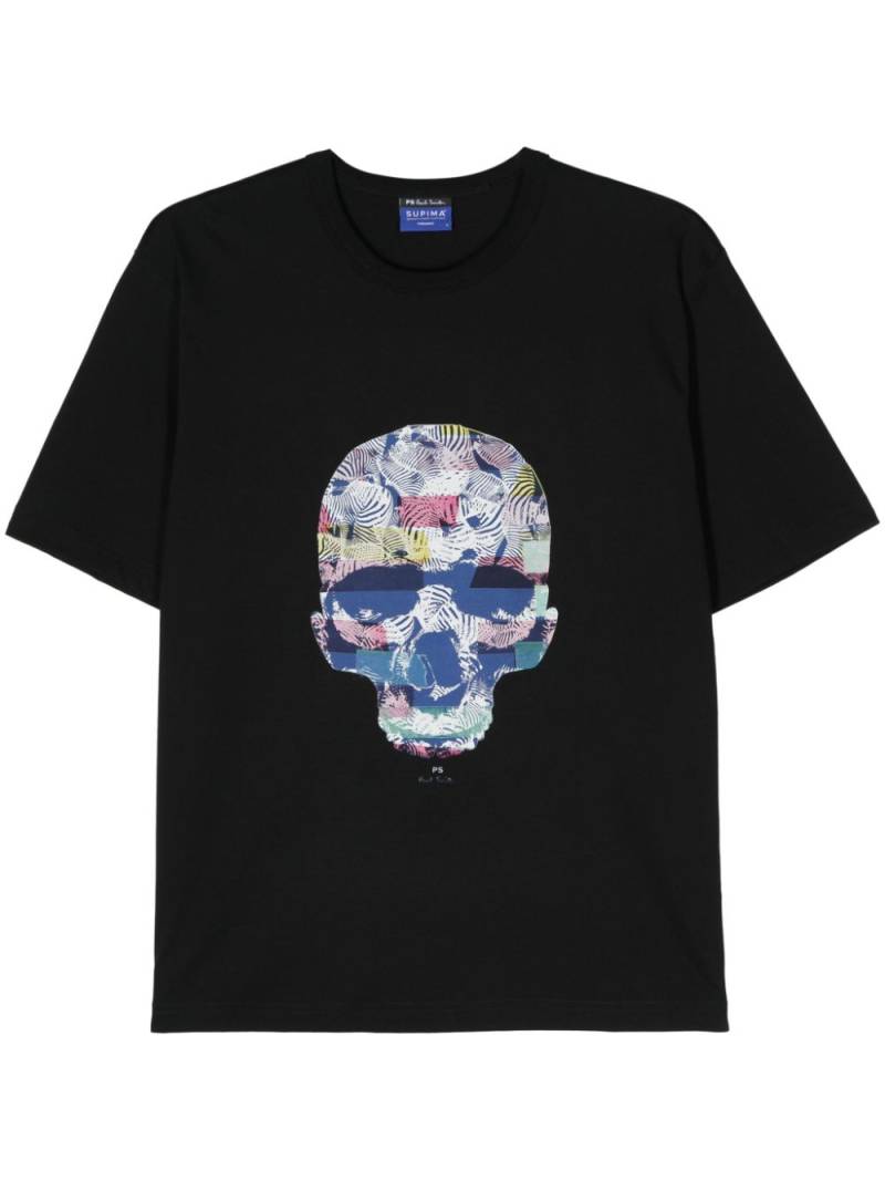 PS Paul Smith skull-print T-shirt - Black von PS Paul Smith