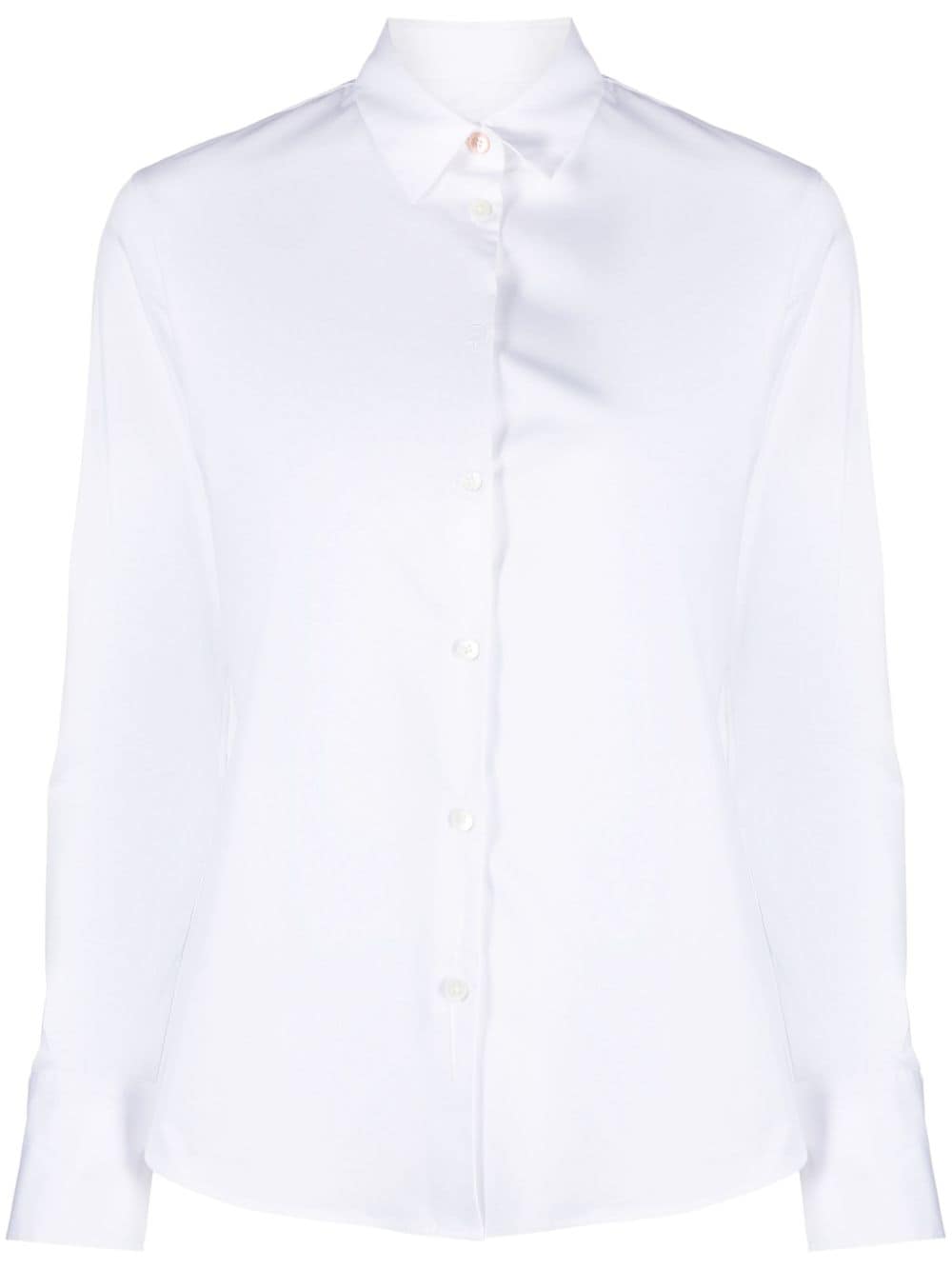 PS Paul Smith spread-collar poplin shirt - White von PS Paul Smith
