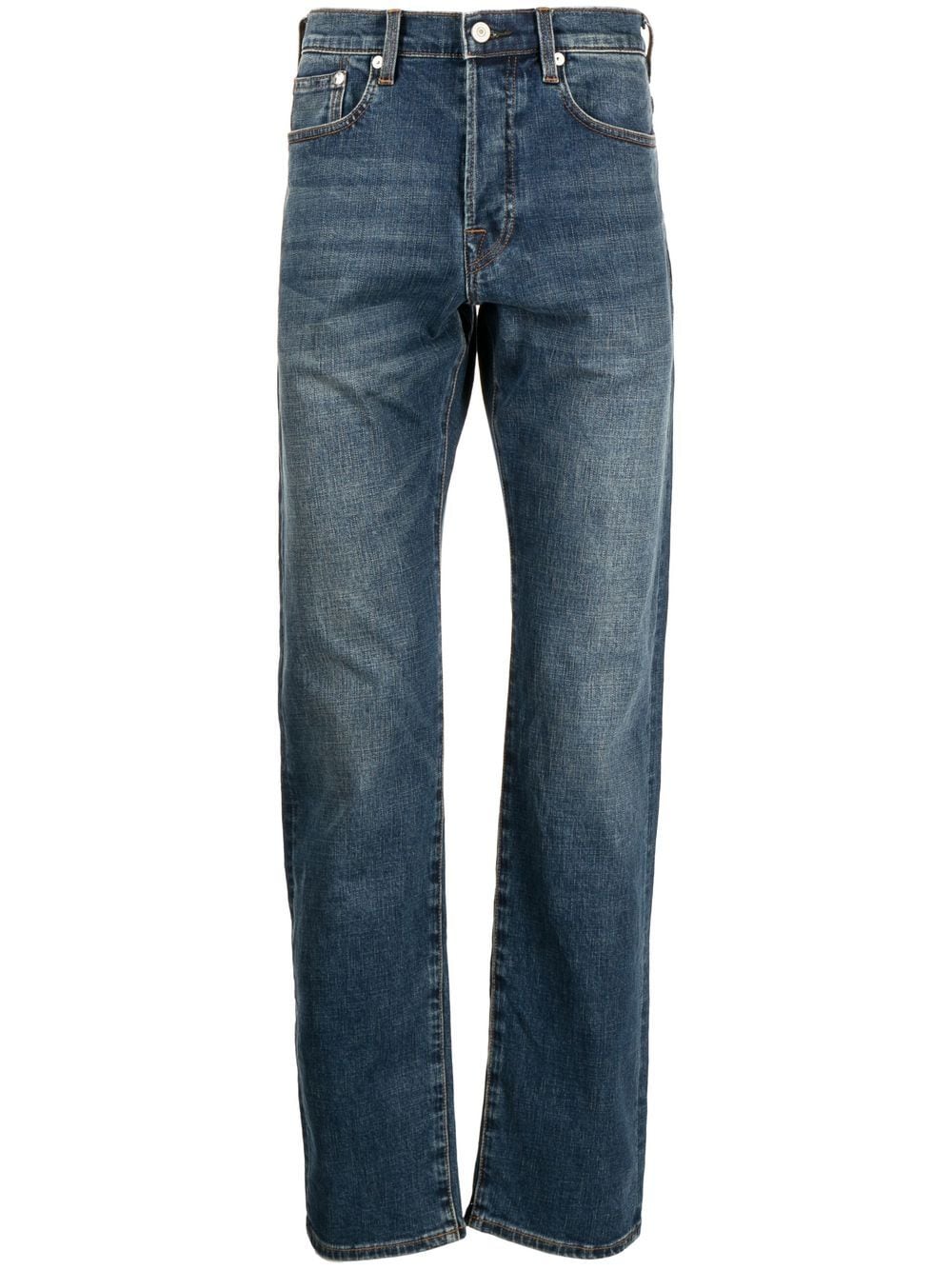 PS Paul Smith stonewash straight-leg jeans - Blue von PS Paul Smith